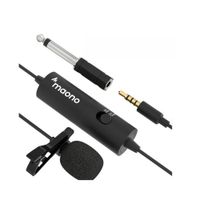 Micrófono de Solapa Maono AU-100 - Ideal para Cámaras y Celulares.