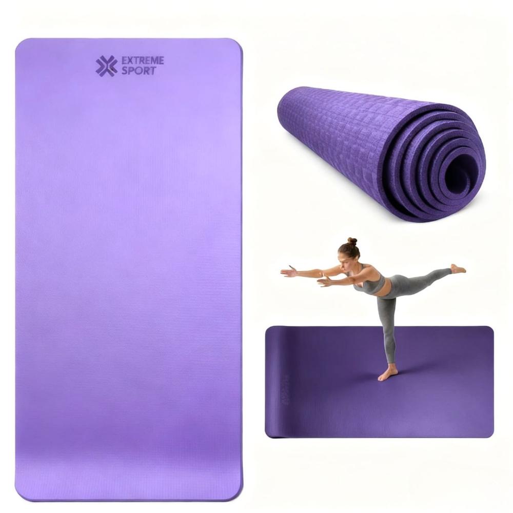 Mat piso de Yoga Antideslizante EVA 90 cm ancho Impermeable para Yoga y Pilates