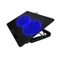 Cooler para Notebook TEROS TE-7020N hasta 15.6 con 2 Ventiladores USB
