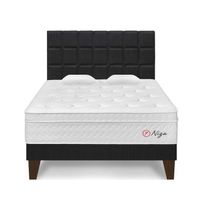 Dormitorio Europeo Niza 2 plazas Gris