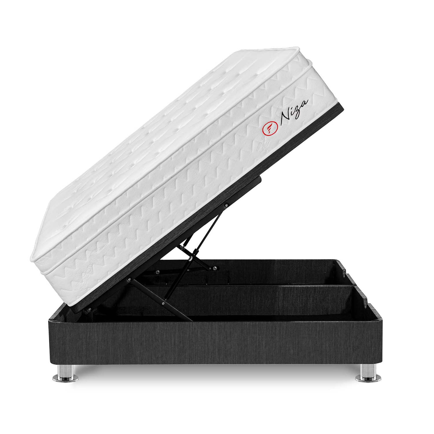 Cama Boxet Niza 1.5 Plazas