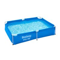Piscina Estructural Rectangular 830 litros 190x130x42cm Bestway