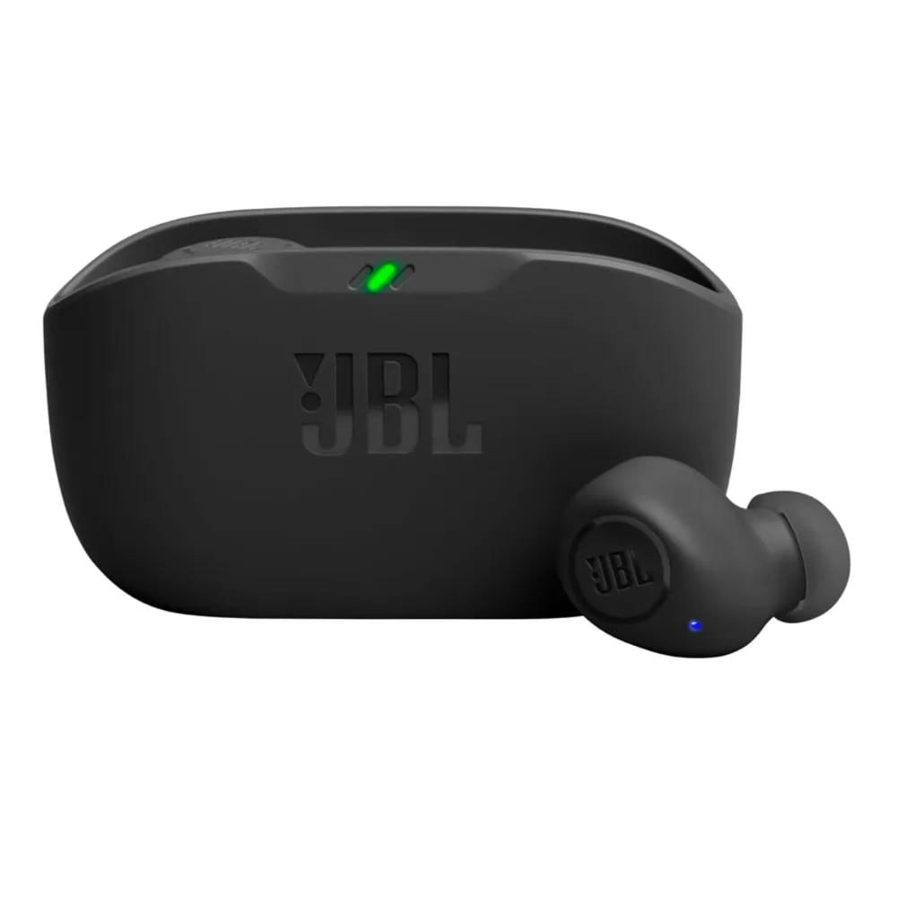JBL Wave Buds 2 Audífonos Bluetooth True Wireless con Micrófono y Estuche Negro