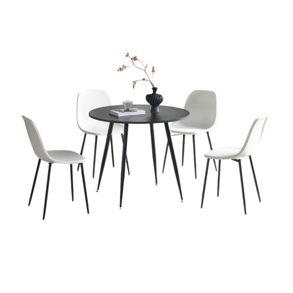 Juego de comedor Redondo Toronto con 4 sillas