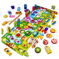Tablero Montessori De Madera Didactico Educativo Para Niños