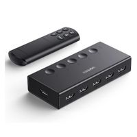 Switch HDMI  5 Entradas 1 Salida 4K 60Hz
