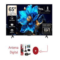Televisor TCL 65 QLED 4k 65P7K Google Tv con Antena Digital