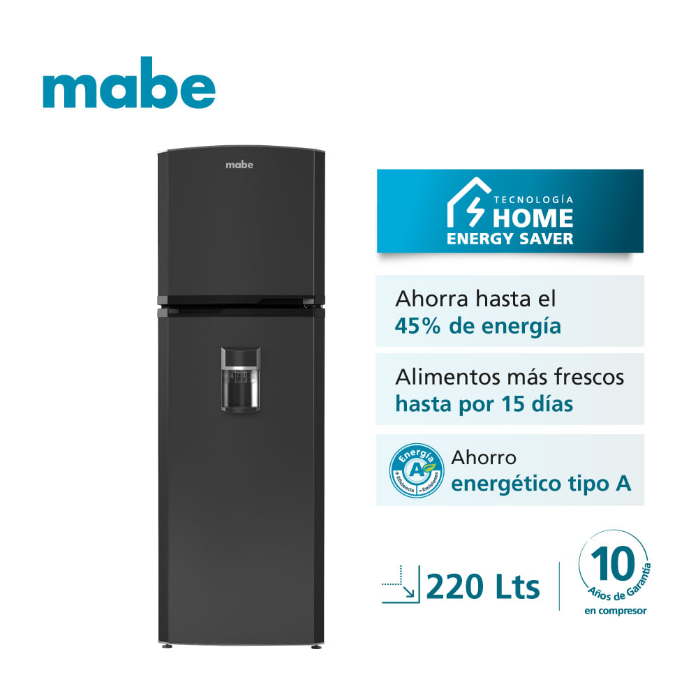 Refrigeradora Mabe 220L RMA230PJPG Grafito