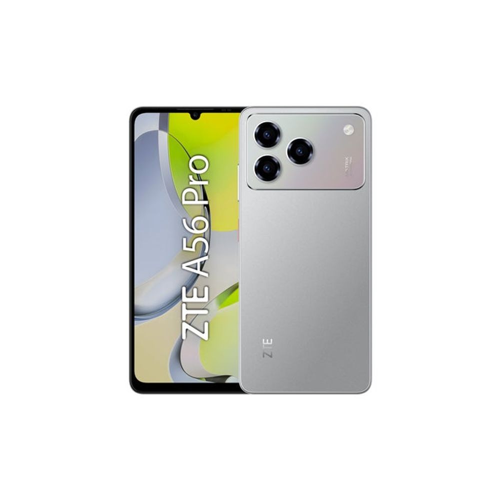 Celular 4G ZTE A56 Pro 128GB 4GB RAM 4GB Virtual 50MP Gris Celular 4G ZTE A56 Pro 128GB 4GB RAM 4GB Virtual 50MP Gris