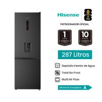 Refrigeradora Hisense 287L RB286N1MBA CD Negro