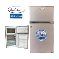 Frigobar Evolution De 2 Puertas De 105 Lts Bcd-105 - Gris