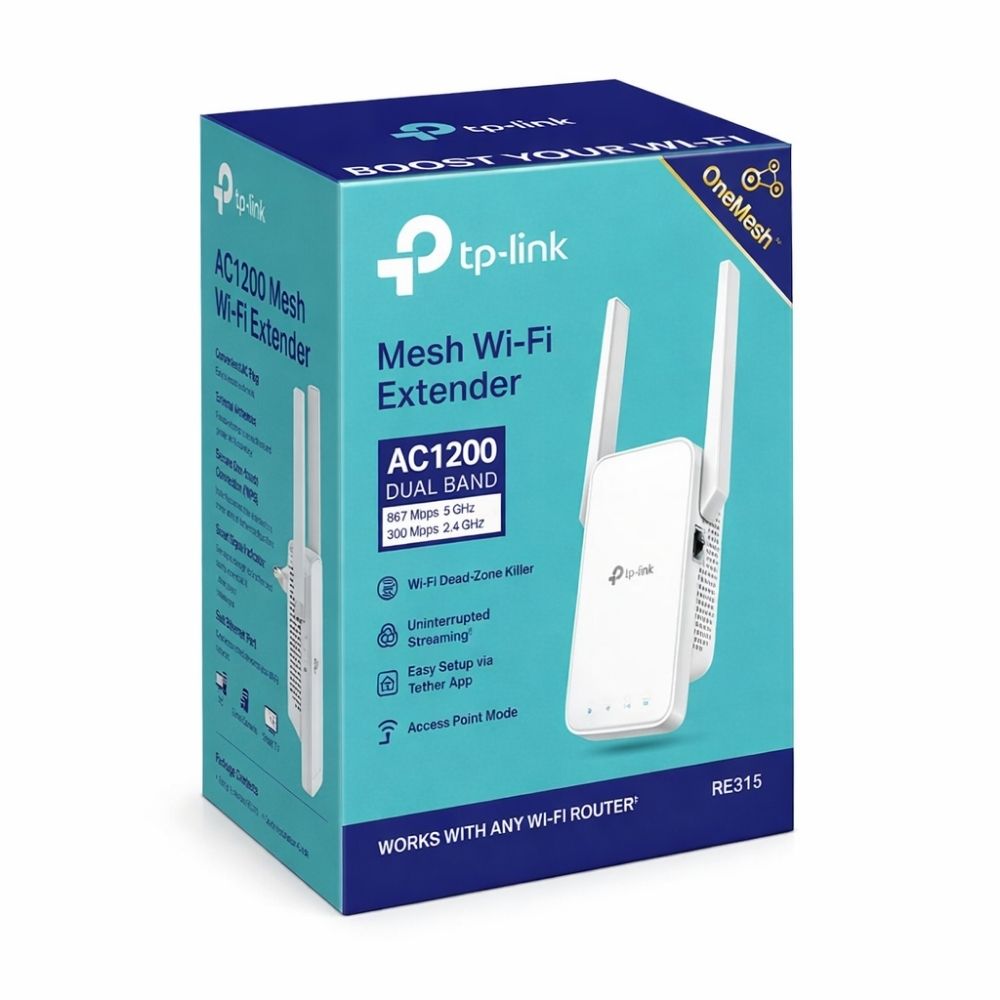 EXTENSOR WIFI MESH TP-LINK RE315 AC1200