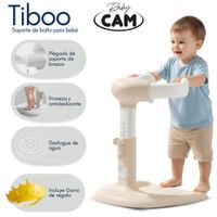 Soporte de Baños para Bebés TIBOO Edición Limitada Beige