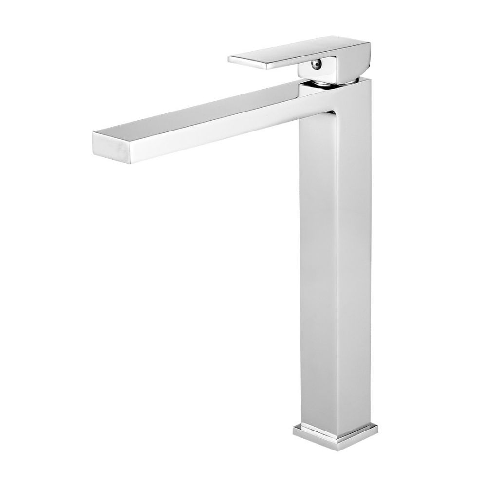 Mezcladora Monocomando de Lavatorio Vainsa Alto Modena Cromado