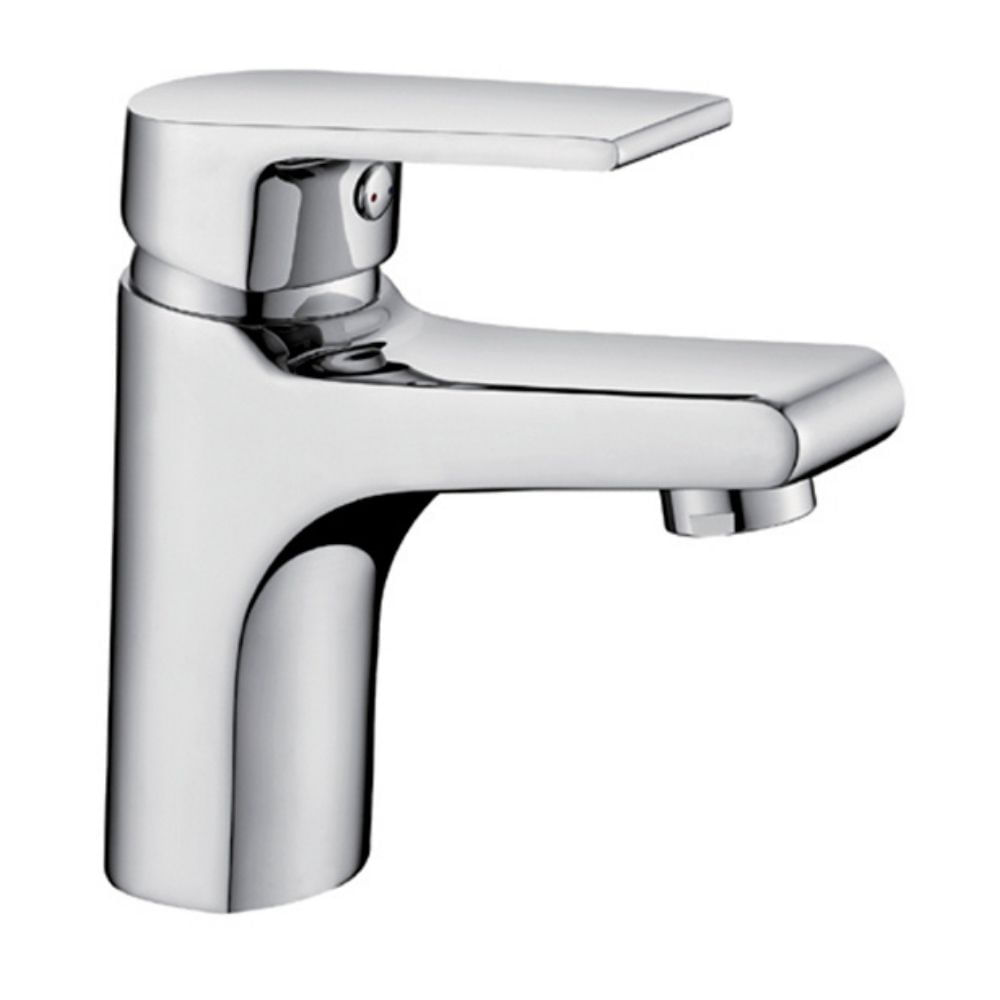 Mezcladora Monocomando de Lavatorio Vainsa Bajo Roma Cromado