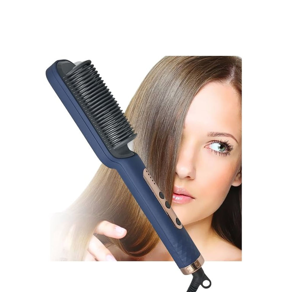 RAFF Peine Cepillo Alisador Eléctrico Portátil