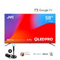 Televisor Jvc 58 Qled Pro  UHD 4K  Smart Tv  LT-58KM858-Google Tv