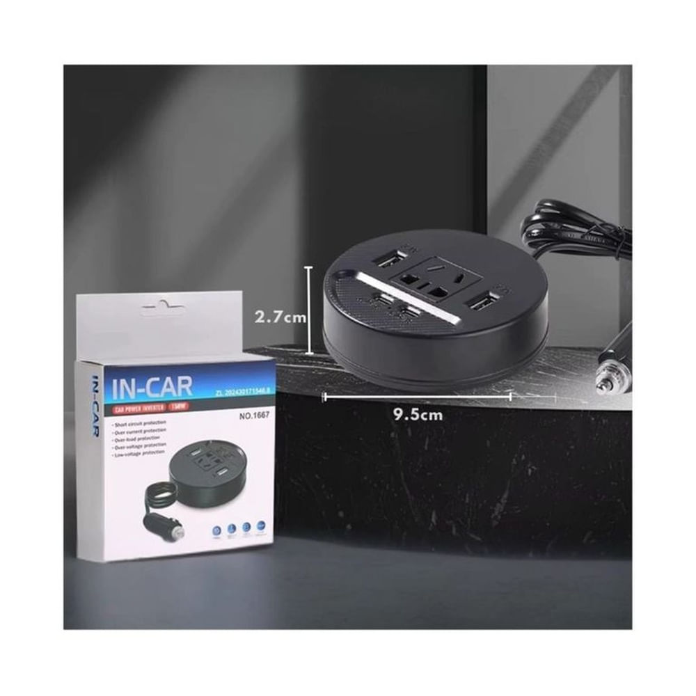 Cargador Conversor DC Para Auto