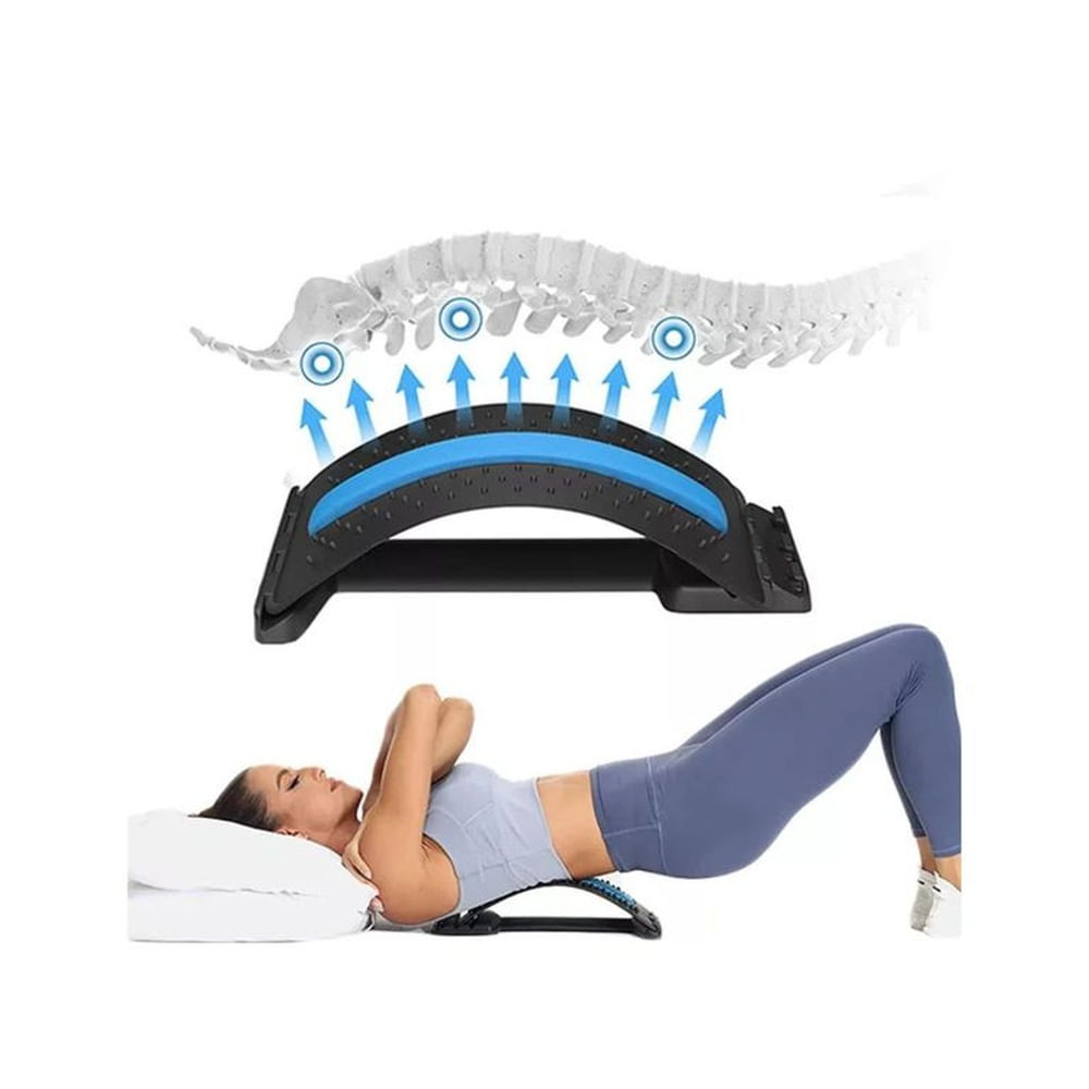 Pack De Soporte Lumbar + Maquina Para Piernas