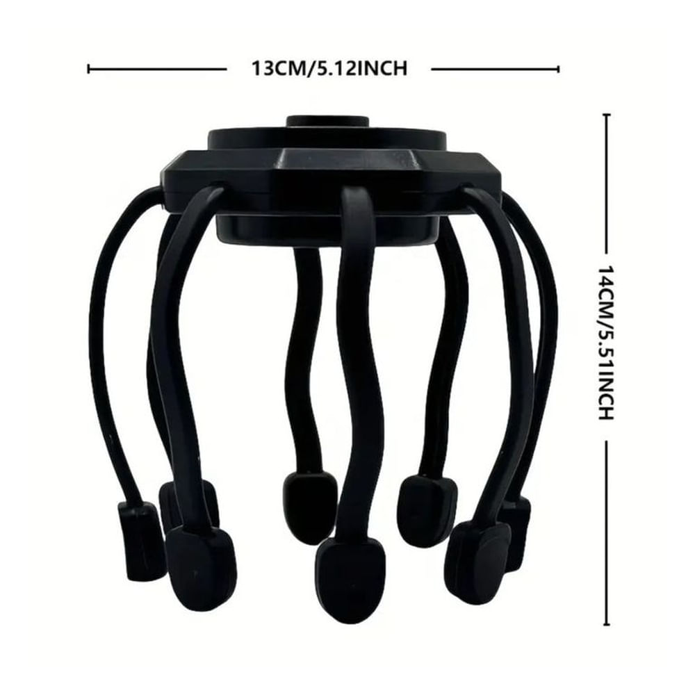 Masajeador Eléctrico Recargable Para Cabeza y Cuero Cabelludo