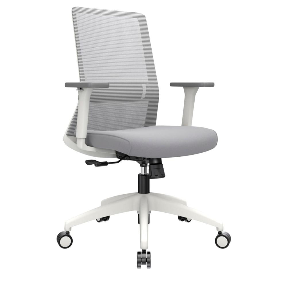 Silla Ergonómica Twist Gerente Nylon Gris PN Ofideas