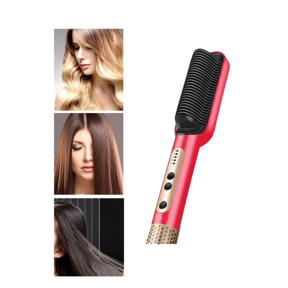 RAFF. Cepillo Alisador Eléctrico Portátil