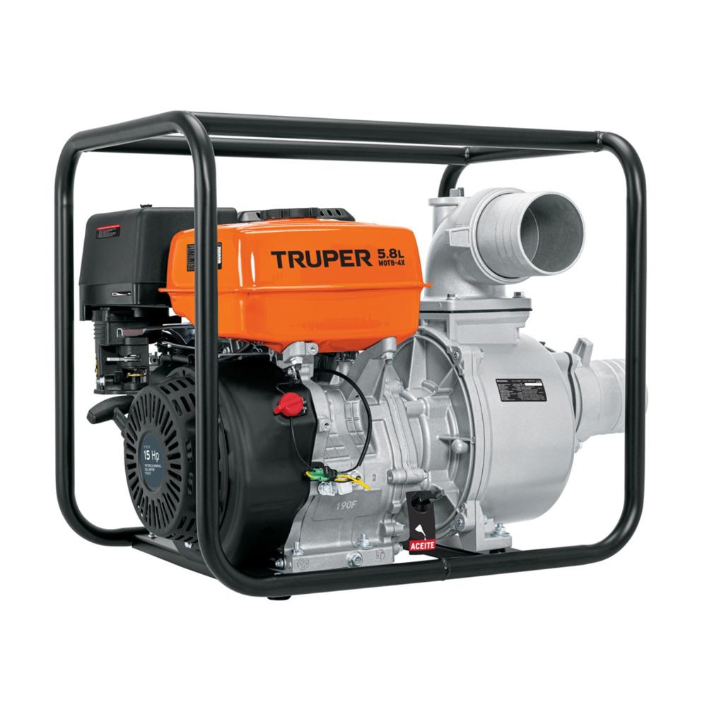 Motobomba Autocebante a Gasolina 15 HP Truper 102405