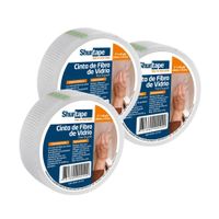 Cinta Fibra de Vidrio Drywall MJ-200 50MM x 40 Yds Pack x 3