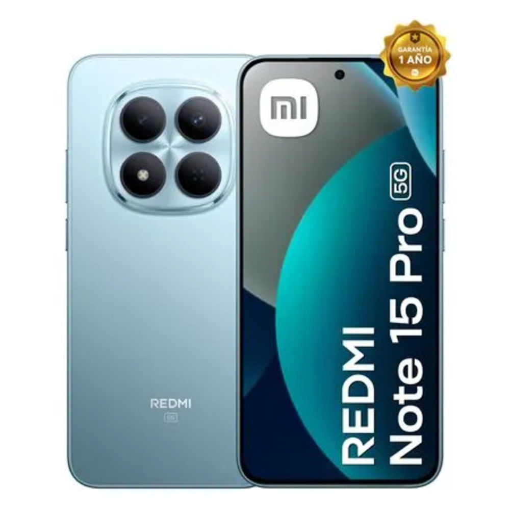 Celular Xiaomi Redmi Note 15 Pro 5G 256GB  RAM 8GB ROM - Azul