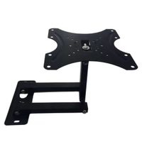 Soporte Rack TV Pared Brazo Articulado Giratorio Inclinable Acero Resistente Ajuste Ángulo Universal