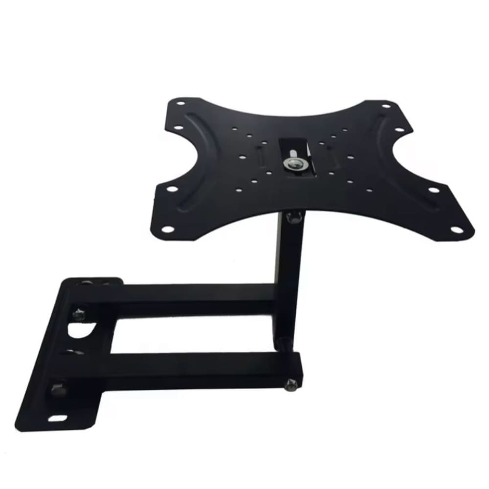 Soporte Rack TV Pared Brazo Articulado Giratorio Inclinable Acero Resistente Ajuste Ángulo Universal