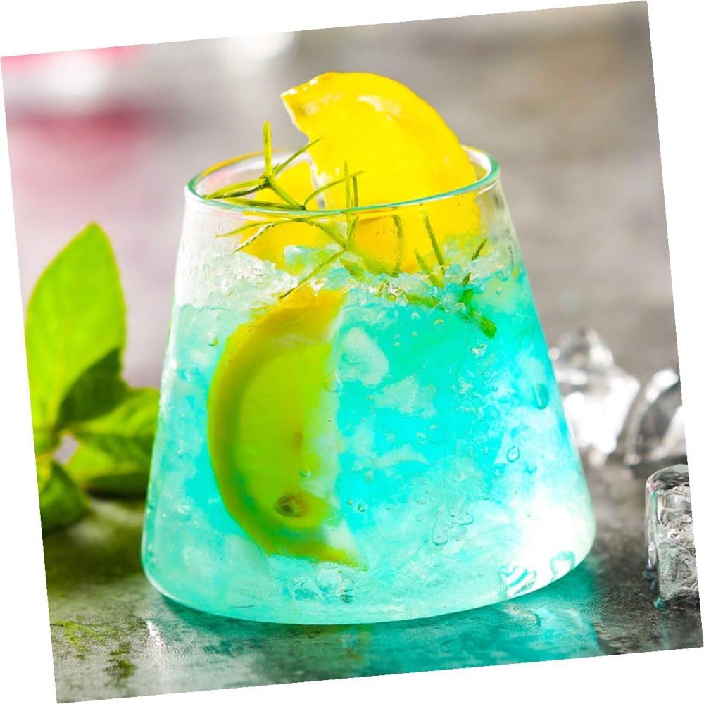 PACK 4 VASOS  VOLCAN TRANSPARENTE COPAS 300 ml