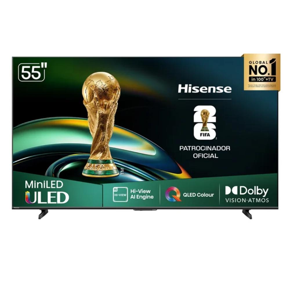 Televisor Hisense Smart TV 55 ULED MINILED UHD 4K - 55U6QV