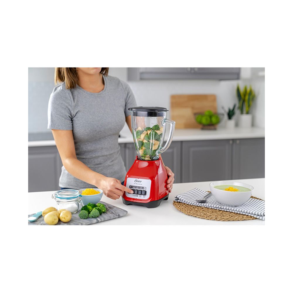 La Oster Licuadora 1.5 L Roja 2 Velocidades BLSTKAGRPB-053 - Promart