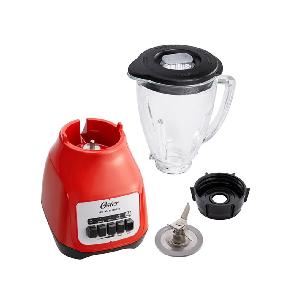 La Oster Licuadora 1.5 L Roja 2 Velocidades BLSTKAGRPB-053 - Promart