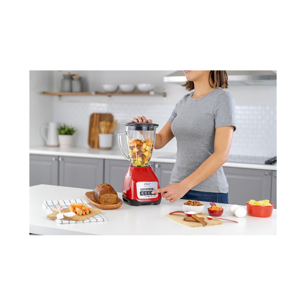 La Oster Licuadora 1.5 L Roja 2 Velocidades BLSTKAGRPB-053 - Promart