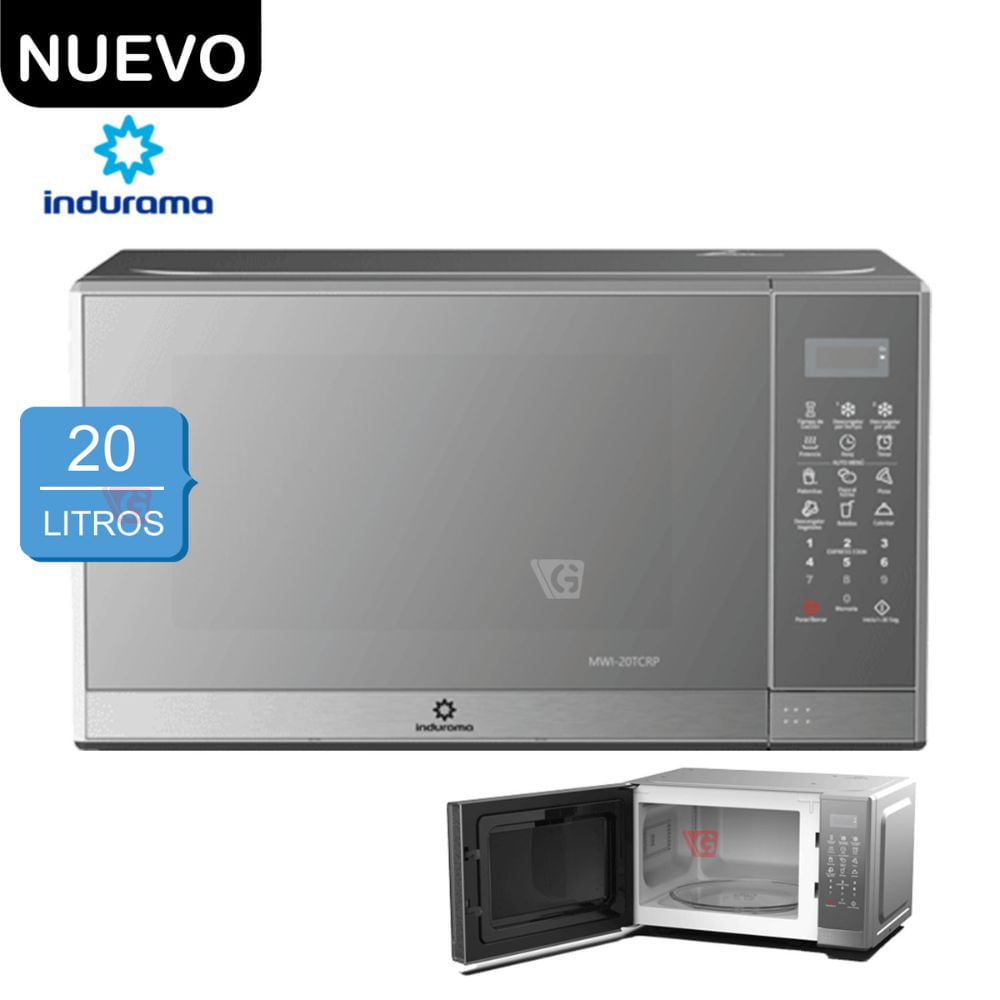 Horno Microondas INDURAMA 20L MWI-20TCRP Croma