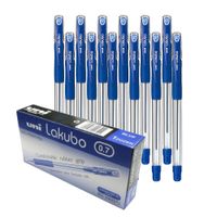 UNI Lakubo SG-100 Bolígrafo Tinta Seca Azul Caja x 12