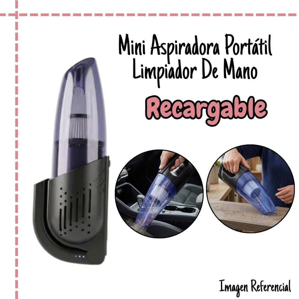 Mini Aspiradora Portátil Recargable CY-9005