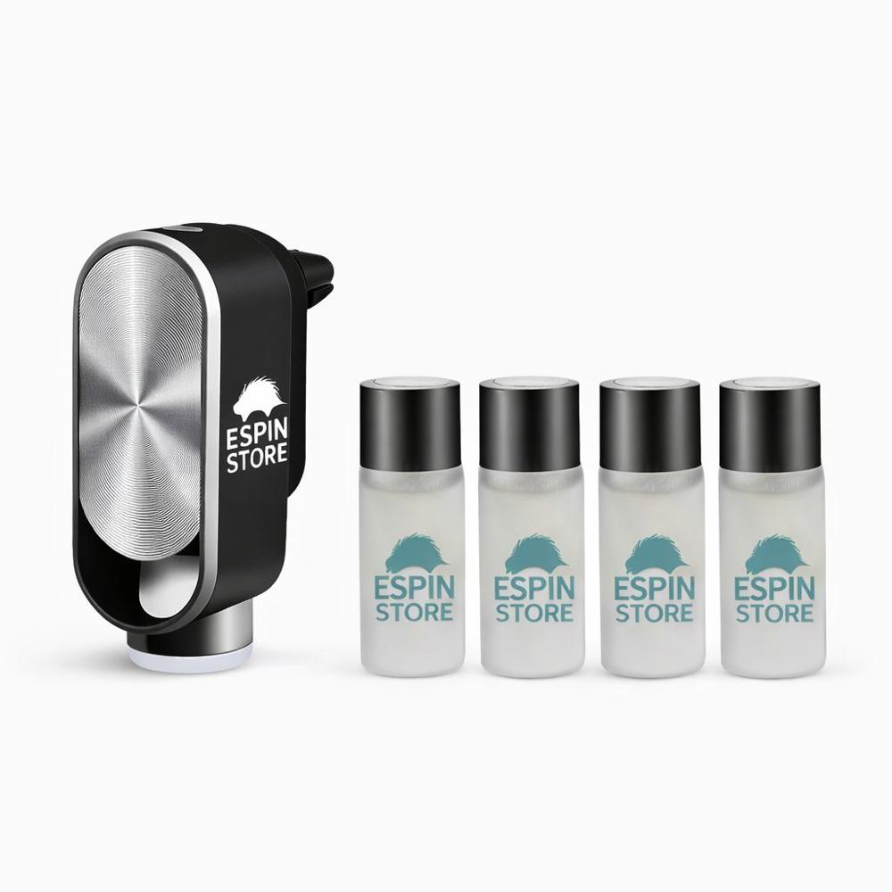 Aromatizador Inteligente Espin Store Difusor Automatico Recargable con 4 Fragancias Premium