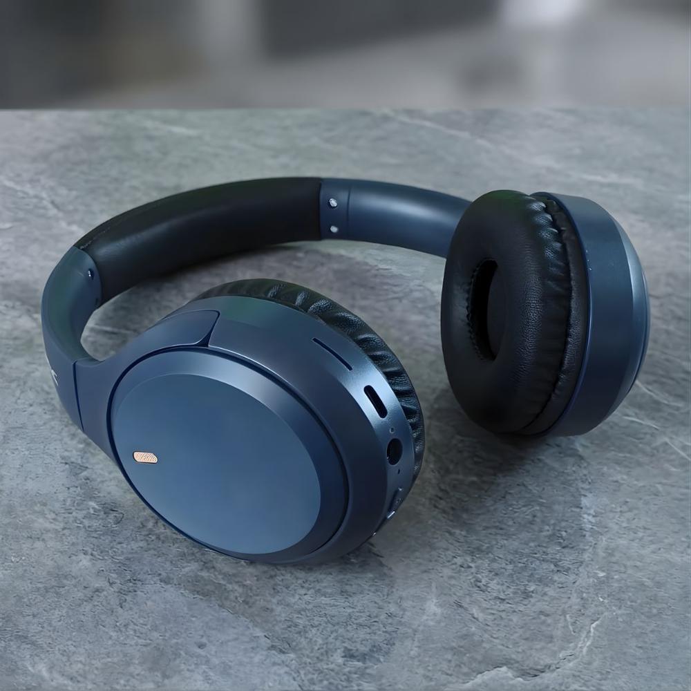 Audífonos Bluetooth DEXBO Plegables con Micrófono incorporado Sonido Bass Modo Cable y TF Card