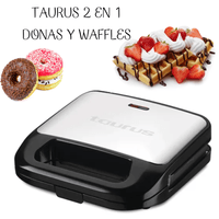 Maquina de Donas&Waffles Taurus  2en1