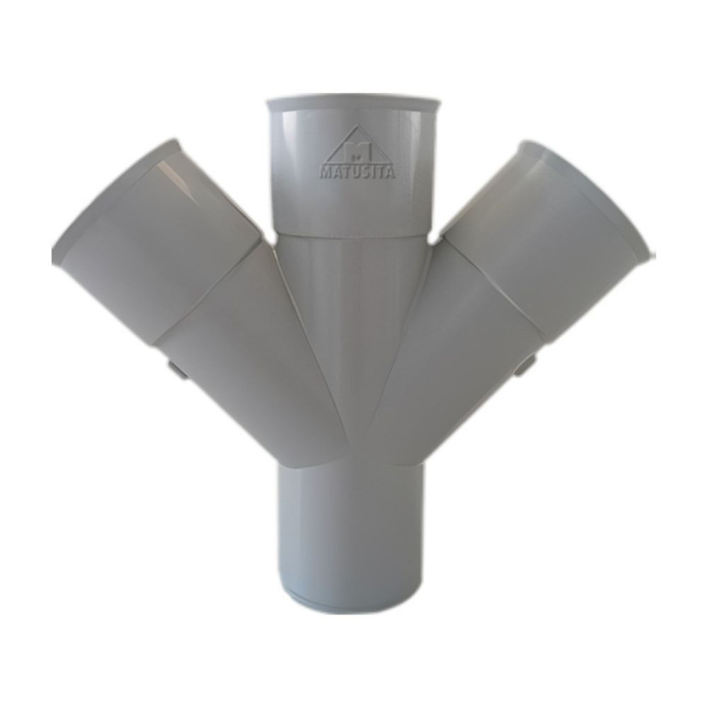 Yee Doble 4"A2" Desagüe Matusita Tigre