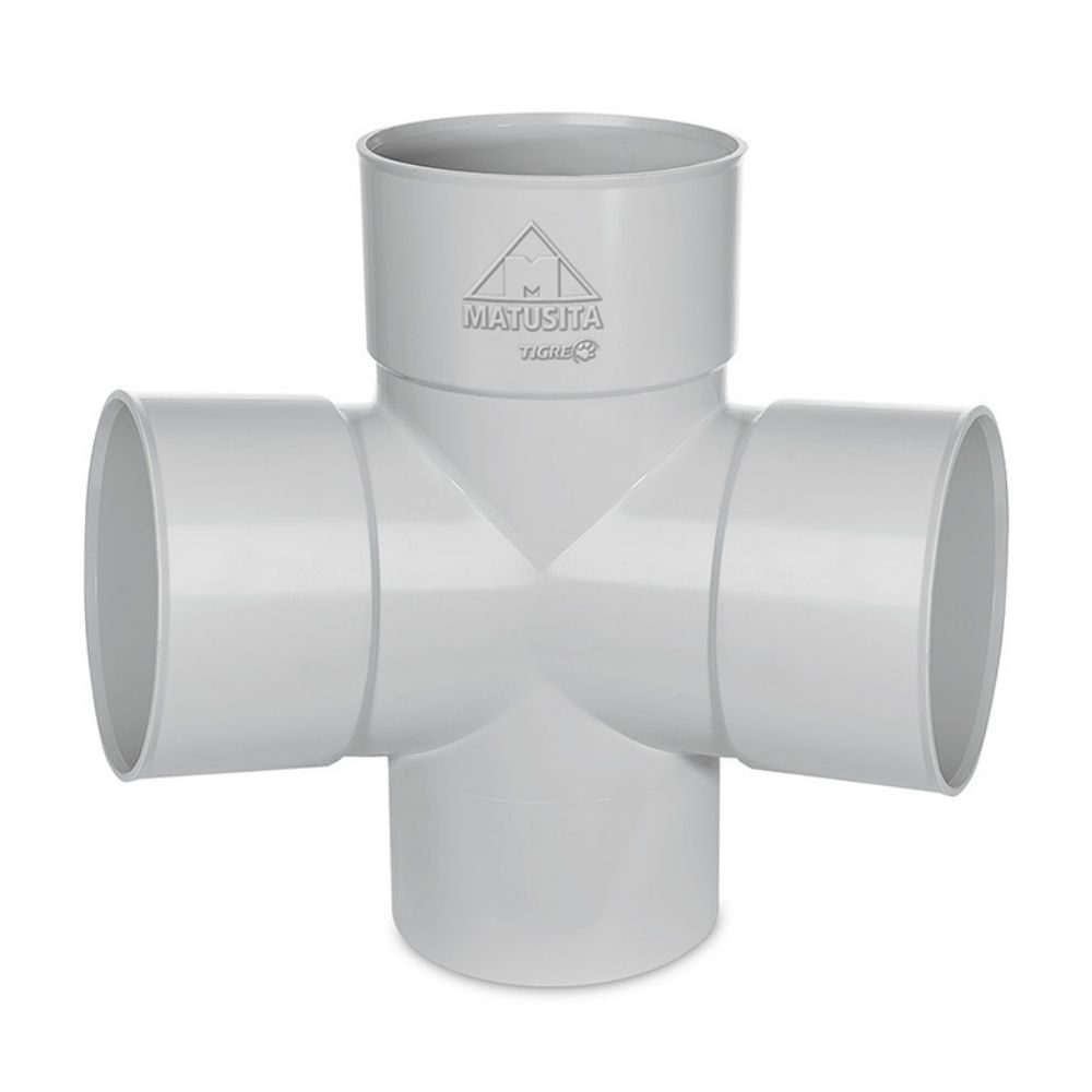 Tee Sanitaria Doble 4"A2" Desagüe Matusita Tigre