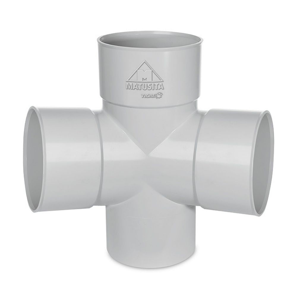 Tee Sanitaria Doble 4" Desagüe Matusita Tigre