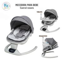 Mecedora de bebe MX-002 Gris
