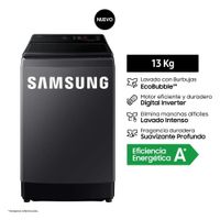 Lavadora Samsung Ecobubble 13KG Gris Grafito WA40F13E4CPE
