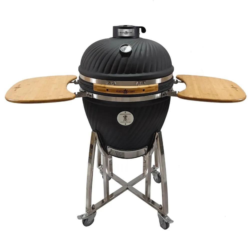 Kamado BLACK FLAME 22 KS-22-SP-B Negro