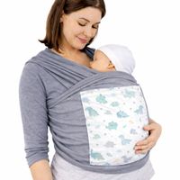 Fular Porta Bebe 2 Piezas Gris