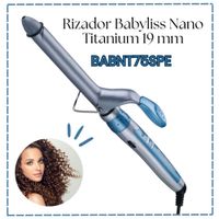 Rizadora de Cabello Babyliss Pro Nano Titanium 19 mm BABNT75SPE